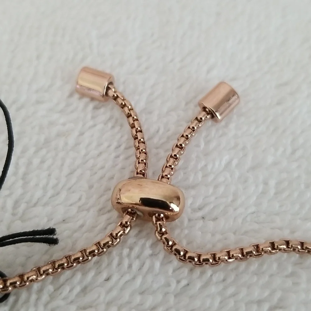 New Kenneth Cole Woven Bead Slider Bracelet